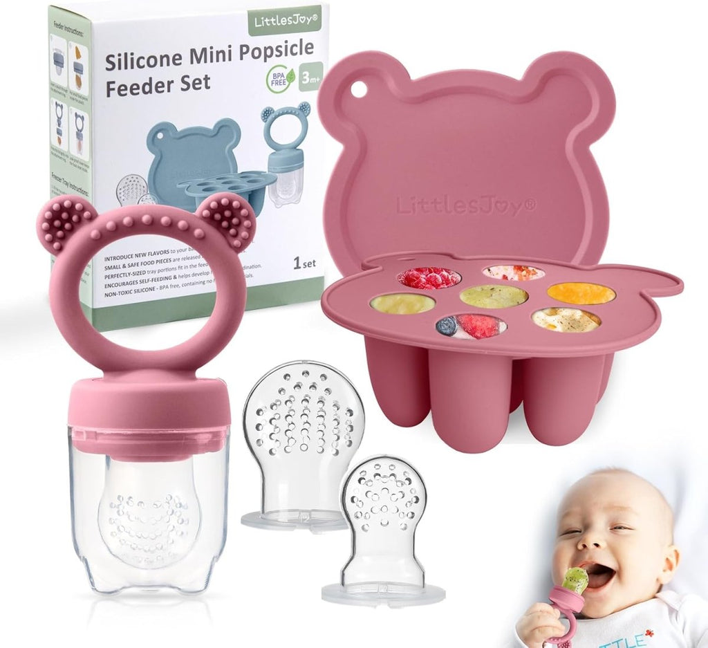 Silicone Baby Breastmilk Popsicle & Fruit Feeder Set - LittleTreasures