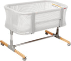 Skip Hop Baby Bassinet, Cozy Up 2 - in - 1 Bedside Sleeper & Bassinet, Grey - LittleTreasures