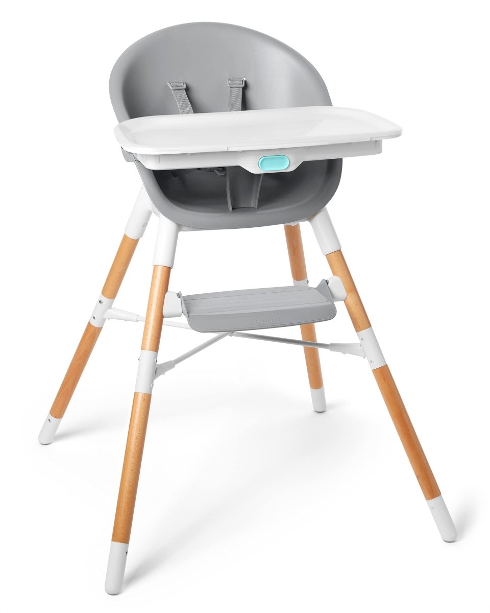Skip Hop Baby High Chair 4 - in - 1 Convertible High Chair, EON, Oat - LittleTreasures
