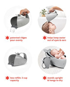 Skip Hop Moby Bath Rinse Cup: Tear - free Waterfall Rinser, Grey - LittleTreasures