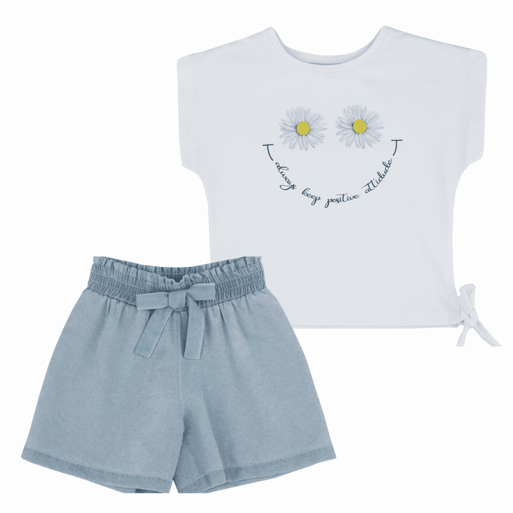 Smile Daisy Girls Casual Set - LittleTreasures