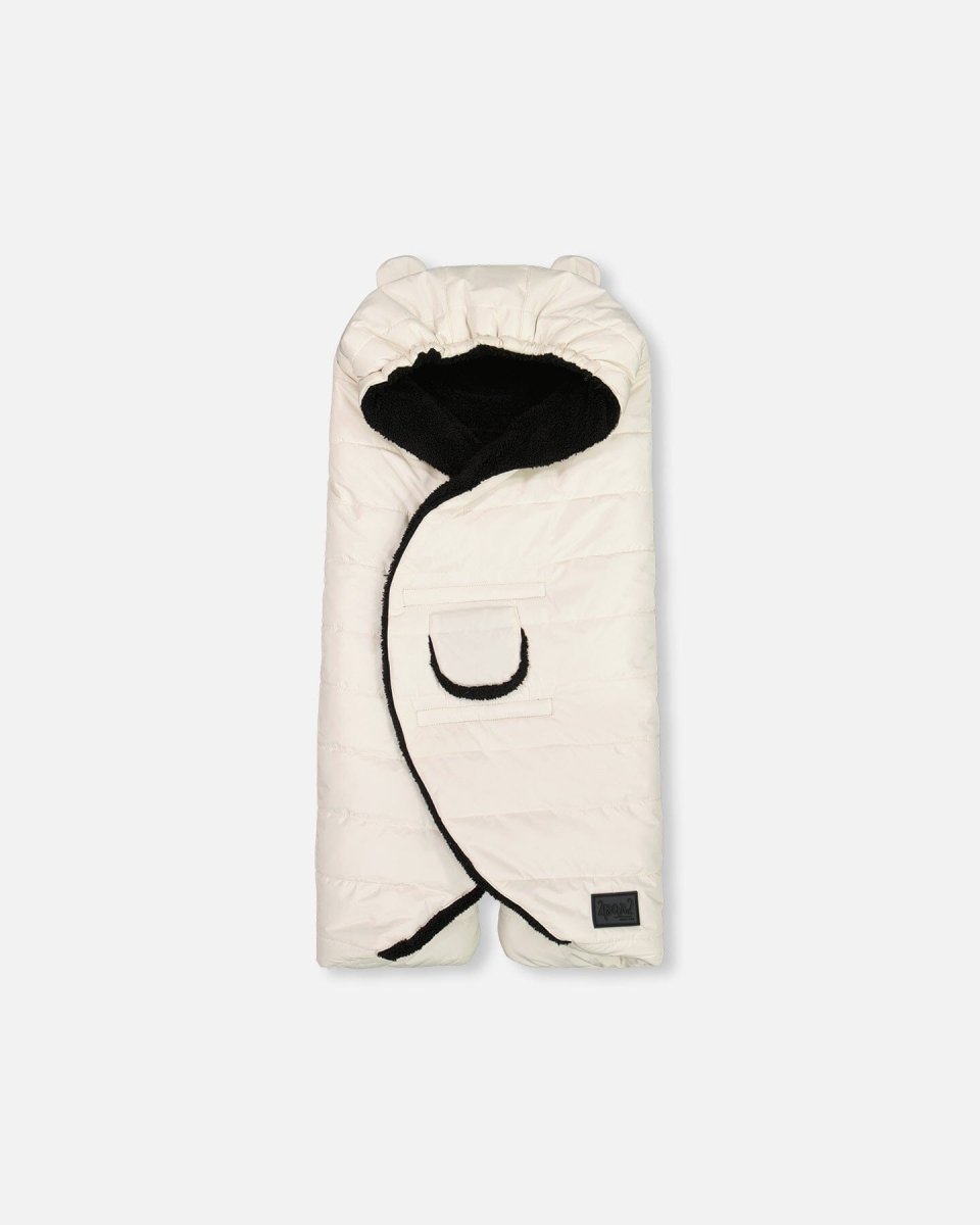 Snuggly Wrap Silver White For Car Seat And Stroller - LittleTreasures