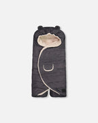 Snuggly Wrap Textured Gray For Car Seat And Stroller - LittleTreasures