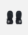 Solid Mittens Black - LittleTreasures