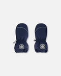 Solid Mittens Navy - LittleTreasures