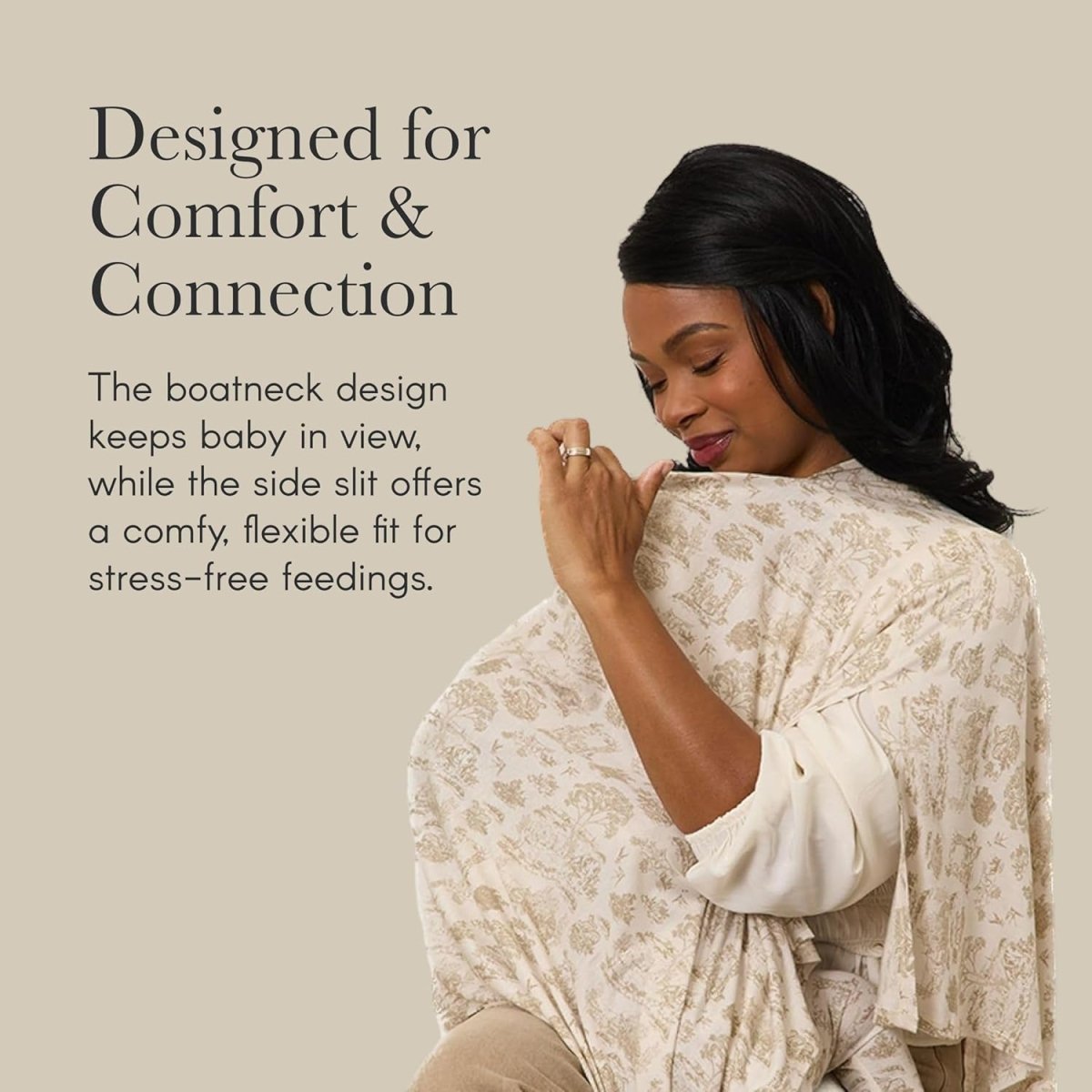 Solly Baby TENCEL Modal Nursing Cover - Soft, Versatile & Stylish - LittleTreasures