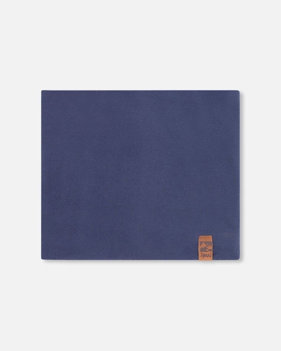 Stretch Jersey Neck Tube Navy Blue - LittleTreasures