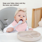 Susurration Muslin Baby Drool Bibs 6Pack Soft Triangular Adjustable Baby Bandana Bibs for Unisex Girls & Boys - LittleTreasures