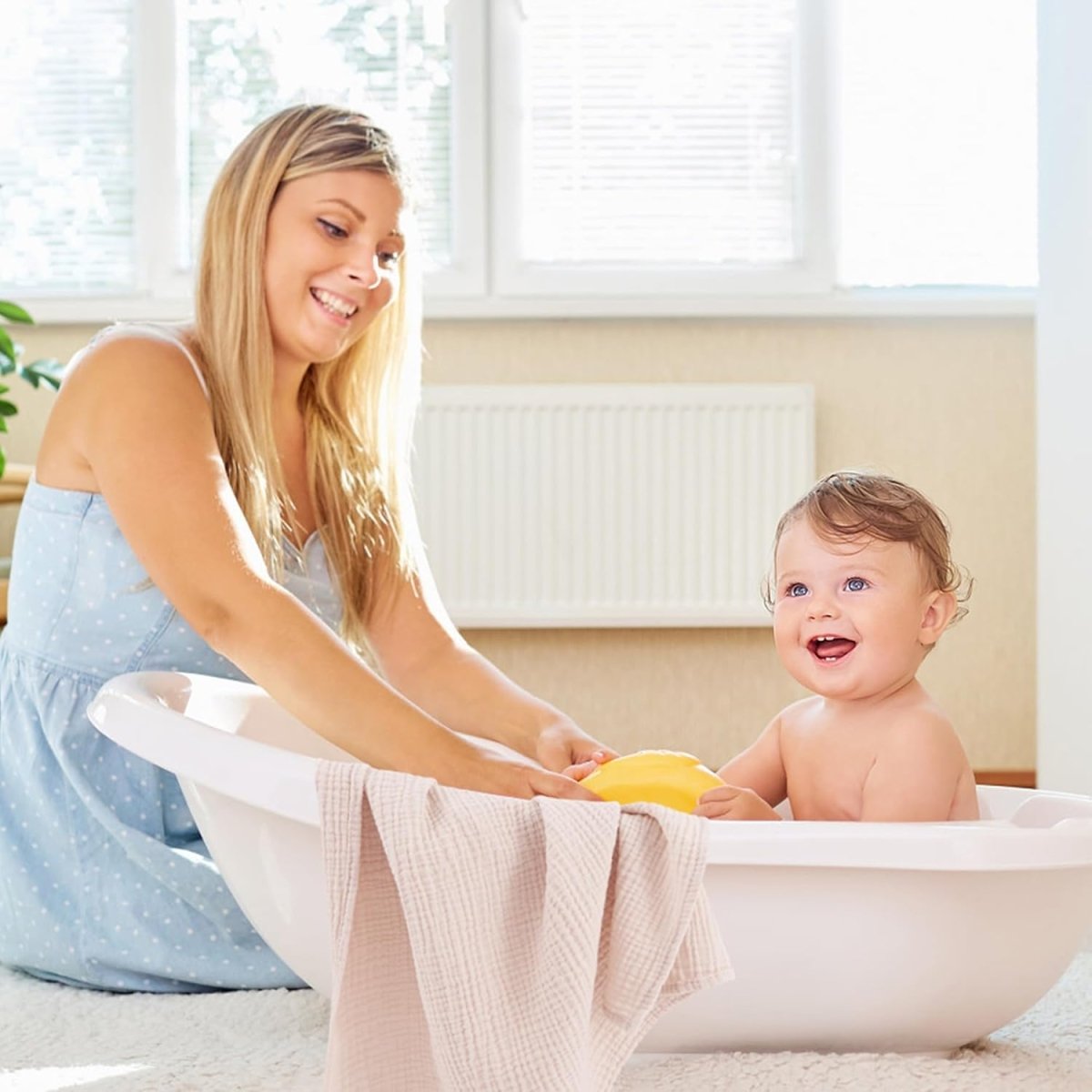 Susurration Muslin Baby Washcloths 23x23inch, Large Ultra - Absorbent 100% Cotton Baby Bath Wash Cloth Burp Cloth Soft Breathable Baby Face Towel for Newborn Baby Boy and Girl, 5Pack (Brown) - LittleTreasures