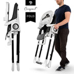 Sweety Fox Baby High Chair Adjustable to 7 Different Heights - Pink Baby Chair - Foldable High Chairs for Babies and Toddlers - LittleTreasures