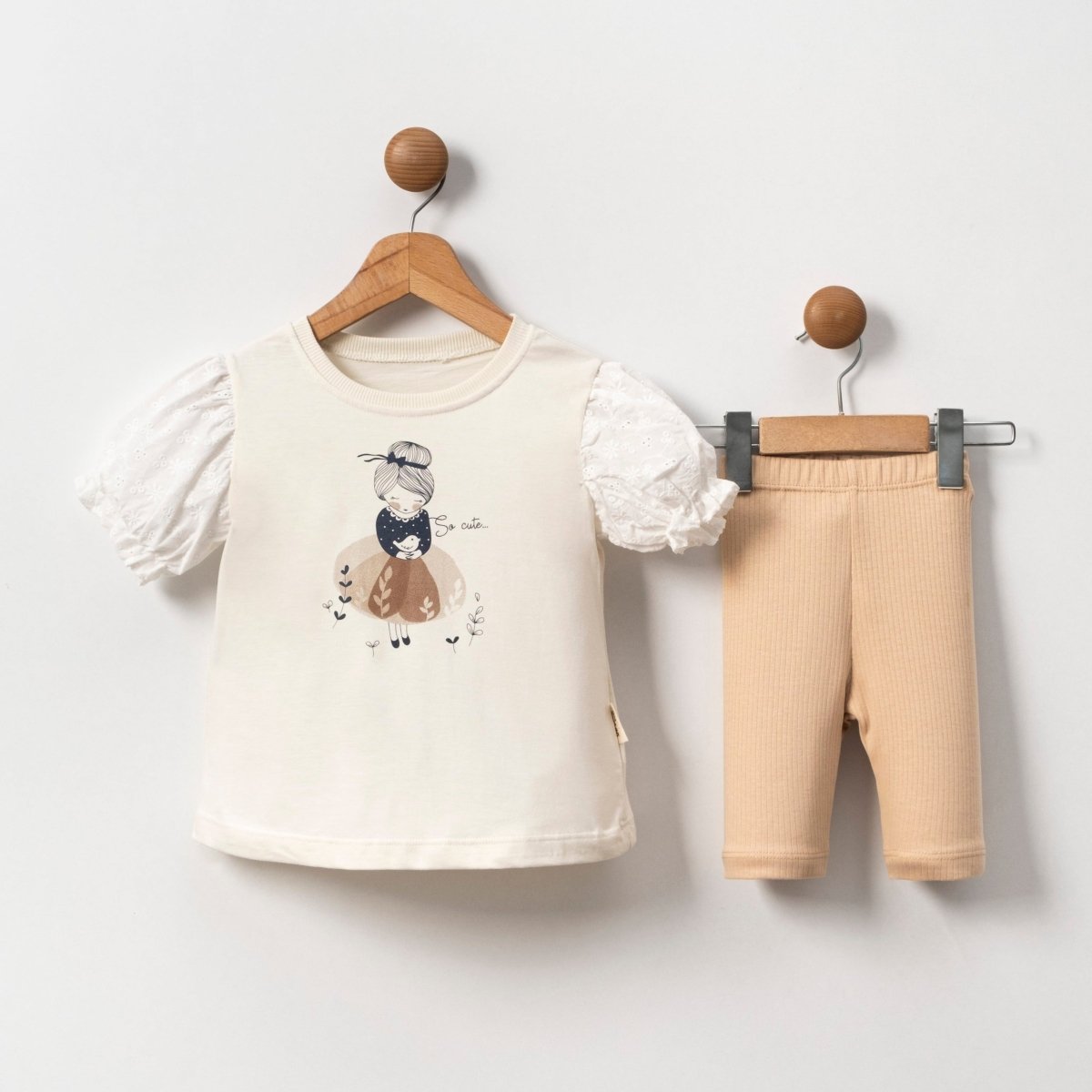 The Feathered Friend Girls Casual Set - LittleTreasures