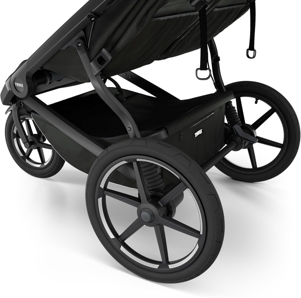 Thule Urban Glide 3 Double Child All - Terrain Stroller, Lightweight, Air - Filled Tires & Suspension, Integrated Hand Brake - LittleTreasures