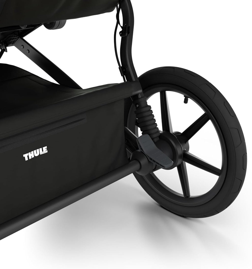 Thule Urban Glide 3 Double Child All - Terrain Stroller, Lightweight, Air - Filled Tires & Suspension, Integrated Hand Brake - LittleTreasures