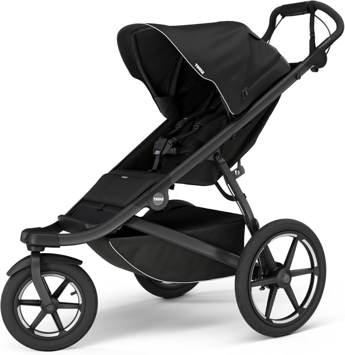 Thule Urban Glide 3 Double Child All - Terrain Stroller, Lightweight, Air - Filled Tires & Suspension, Integrated Hand Brake - LittleTreasures