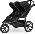 Thule Urban Glide 3 Double Child All - Terrain Stroller, Lightweight, Air - Filled Tires & Suspension, Integrated Hand Brake - LittleTreasures