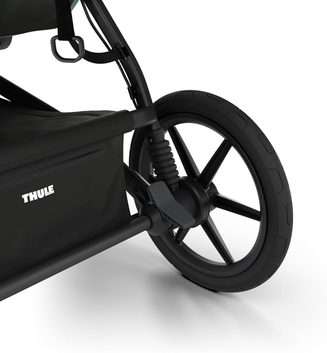Thule Urban Glide 3 Single Child All - Terrain Stroller, Lightweight, Air - Filled Tires & Suspension, Integrated Hand Brake - LittleTreasures