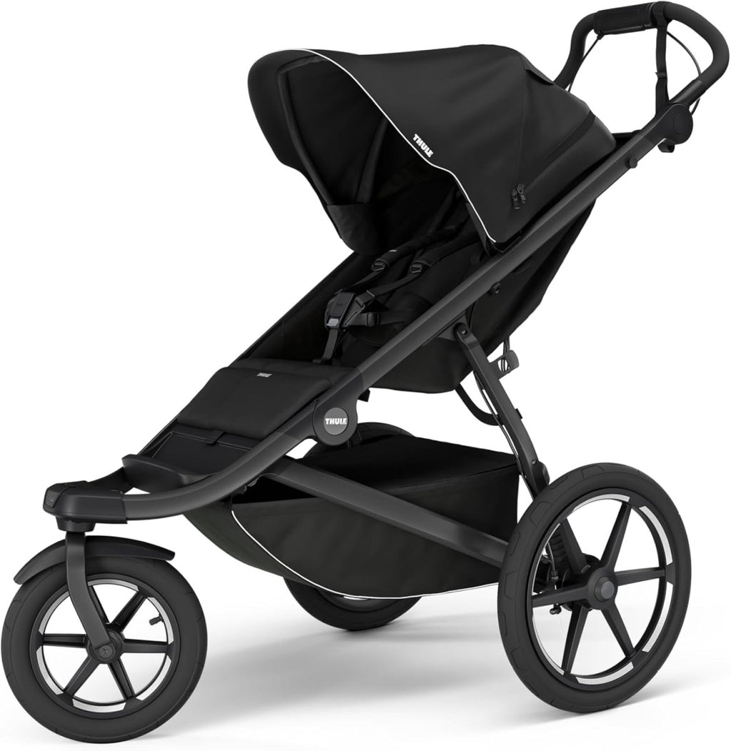 Thule Urban Glide 3 Single Child All - Terrain Stroller, Lightweight, Air - Filled Tires & Suspension, Integrated Hand Brake - LittleTreasures