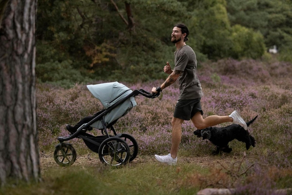 Thule Urban Glide 3 Single Child All - Terrain Stroller, Lightweight, Air - Filled Tires & Suspension, Integrated Hand Brake - LittleTreasures