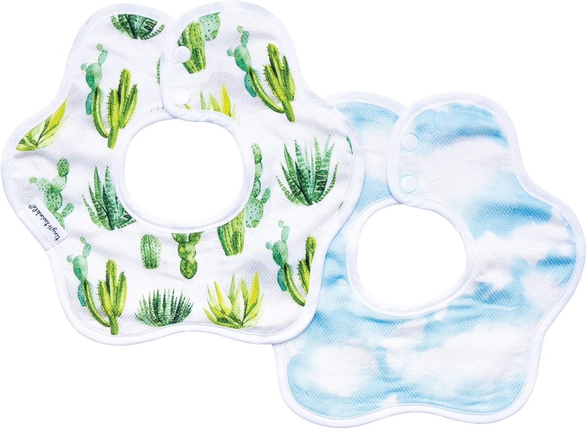 Tiny Twinkle Unisex Baby Kaffle Roundabout BibRoundabout Bib - LittleTreasures