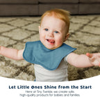 Tiny Twinkle Unisex Baby Kaffle Roundabout BibRoundabout Bib - LittleTreasures