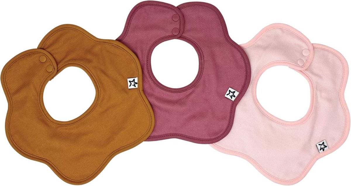 Tiny Twinkle Unisex Baby Kaffle Roundabout BibRoundabout Bib - LittleTreasures