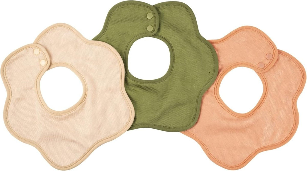 Tiny Twinkle Unisex Baby Kaffle Roundabout BibRoundabout Bib - LittleTreasures