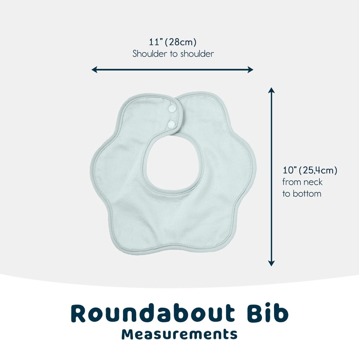 Tiny Twinkle Unisex Baby Kaffle Roundabout BibRoundabout Bib - LittleTreasures