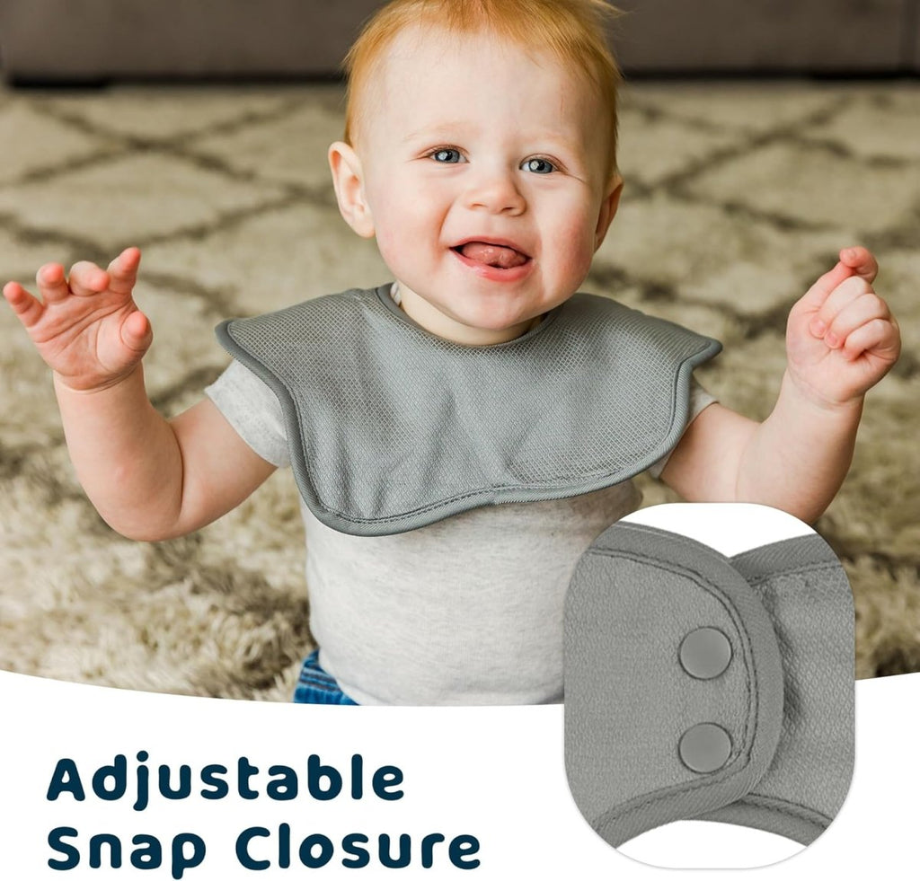 Tiny Twinkle Unisex Baby Kaffle Roundabout BibRoundabout Bib - LittleTreasures