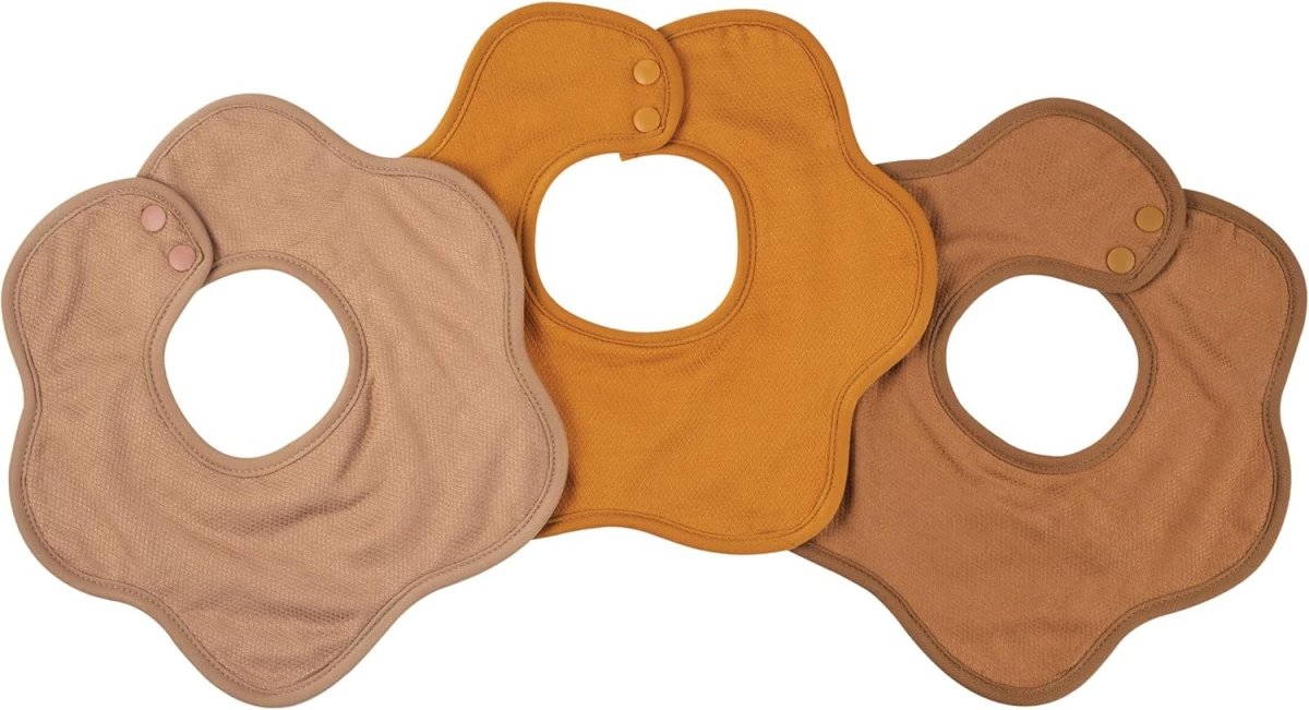 Tiny Twinkle Unisex Baby Kaffle Roundabout BibRoundabout Bib - LittleTreasures