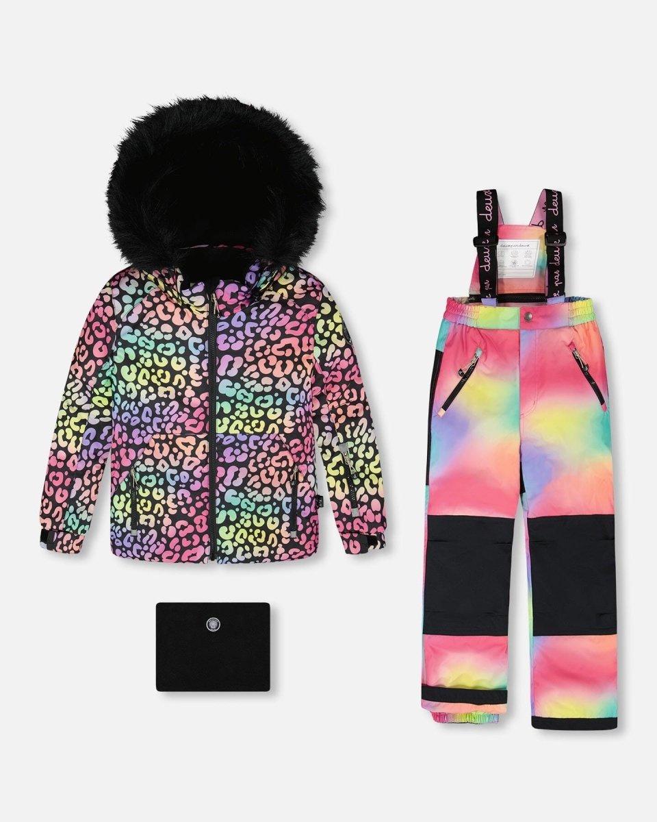 Two - Piece Play Snowsuit Multicolor - LittleTreasures