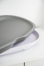 Ubbi Baby Changing Pad, Easy to Clean with Detachable Base, Lightweight, Waterproof Foam, includes Safety Strap and Non - Skid Feet, Taupe - LittleTreasures