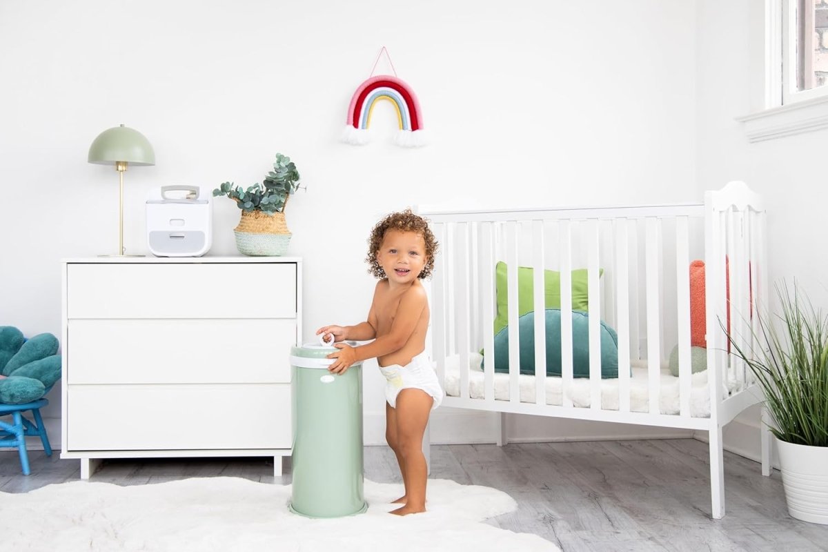 UBBI Diaper Pail - Sage (10033) - LittleTreasures