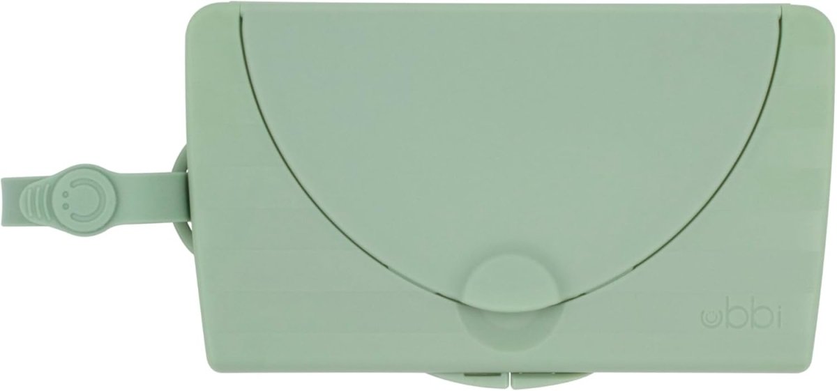 Ubbi On - The - Go Baby Wipes Dispenser, Portable Wipes Container for Travel, Diaper Bag Accessory Must Have for Newborns, Reusable Wipes Holder - LittleTreasures