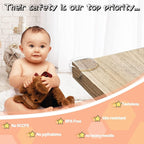 [Upgrade 2.0] 24 Pcs Baby Safety Corner Guard,Premium Clear Furniture Edge Corner Protector with Strong 3M Gel Sticker Adhesive,Baby Safety Desk Table Sharp Corner Cushion Padding,Crystal Technology - LittleTreasures