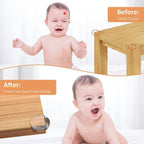 [Upgrade 2.0] 24 Pcs Baby Safety Corner Guard,Premium Clear Furniture Edge Corner Protector with Strong 3M Gel Sticker Adhesive,Baby Safety Desk Table Sharp Corner Cushion Padding,Crystal Technology - LittleTreasures