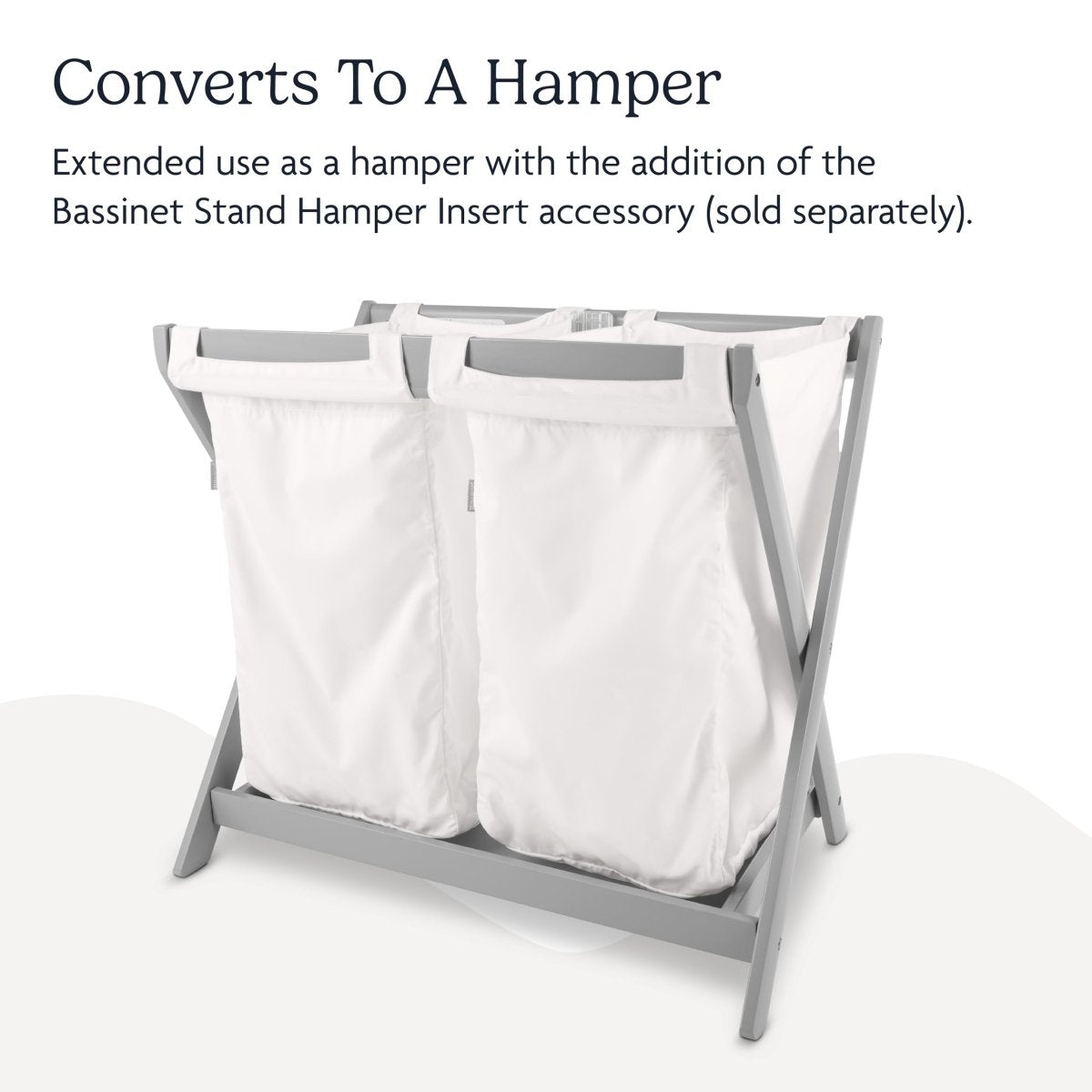 UPPAbaby Bassinet Stand - Quick + Secure Attachment - White - LittleTreasures