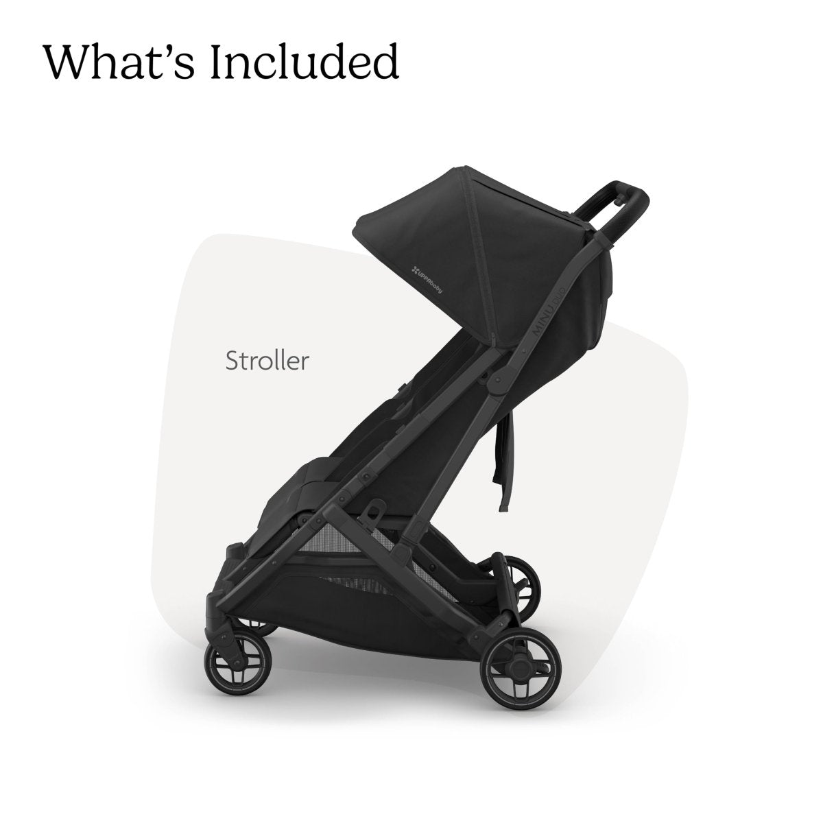 UPPAbaby Minu Duo Compact Twin Toddler Stroller, Greyson - LittleTreasures