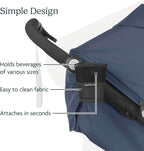 UPPAbaby Ridge Gray Stroller Cup Holder - Easy Attach & Clean - LittleTreasures