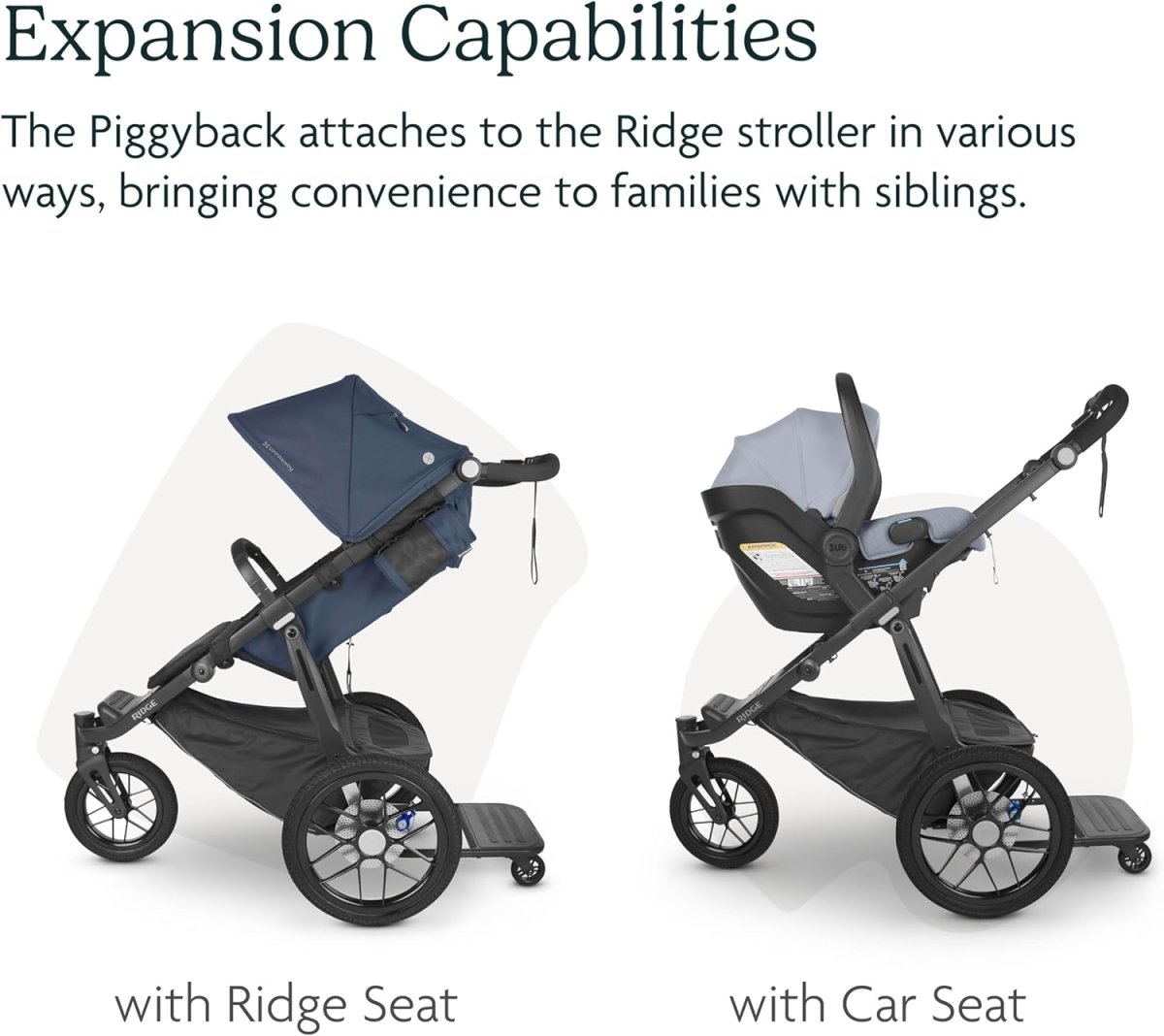 UPPAbaby Ridge PiggyBack Toddler Ride - Along Board - LittleTreasures