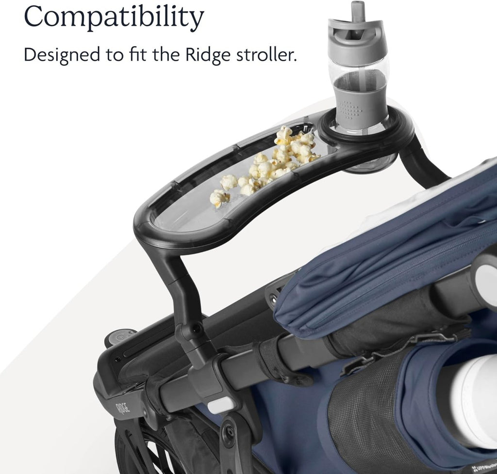 UPPAbaby Ridge Stroller Snack Tray with Cup Holder - Grey - LittleTreasures