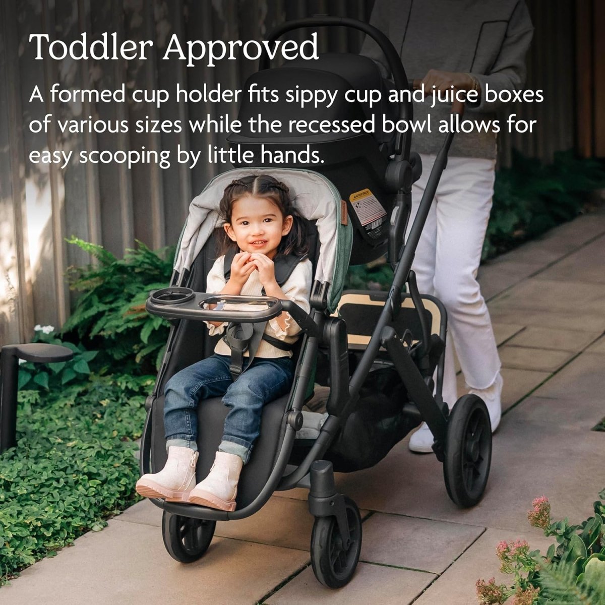 UPPAbaby Snack Tray for Vista, Cruz, RumbleSeat/Quick Attachment/Folds with Stroller - LittleTreasures