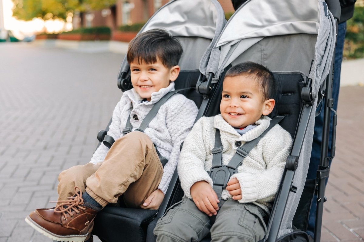 UPPAbaby Travel Bag for G - Link and G - Link V2 Strollers - Easy - Carry Handles, Removeable Shoulder Strap + Durable Design with TravelSafe Protection - LittleTreasures