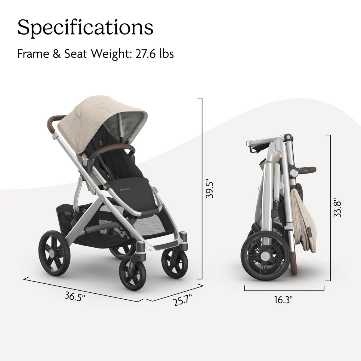 UPPAbaby Vista V3 Stroller - Full - Size Single - to - Double Stroller System - Toddler Seat, Bug Shield, Rain Shield, and Storage Bag Included - Jake (Charcoal/Carbon Frame/Black Leather) - LittleTreasures