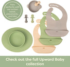 Upward Baby Silicone Self - Feeding Spoons for Toddlers, 3 Pack - LittleTreasures