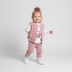 Varsity Bear Girls Jogger Set - LittleTreasures