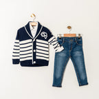 Varsity Boy Sweater Jeans Set - LittleTreasures