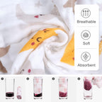 Viviland 100% Cotton Baby Muslin Burp Cloths - Soft & Absorbent - LittleTreasures