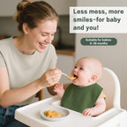 VOMARHUG Ultra - Soft Muslin Baby Bandana Bibs, 8 - Pack - LittleTreasures