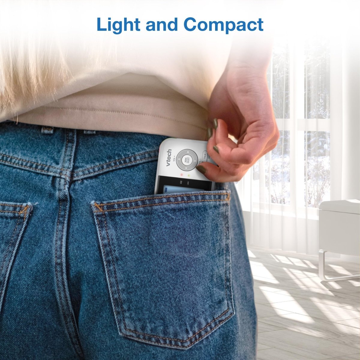 VTech VM819 Baby Monitor, 2.8” Screen, Night Vision, 2 - Way Audio, Temperature Sensor and Lullabies, Secure Transmission No WiFi - LittleTreasures