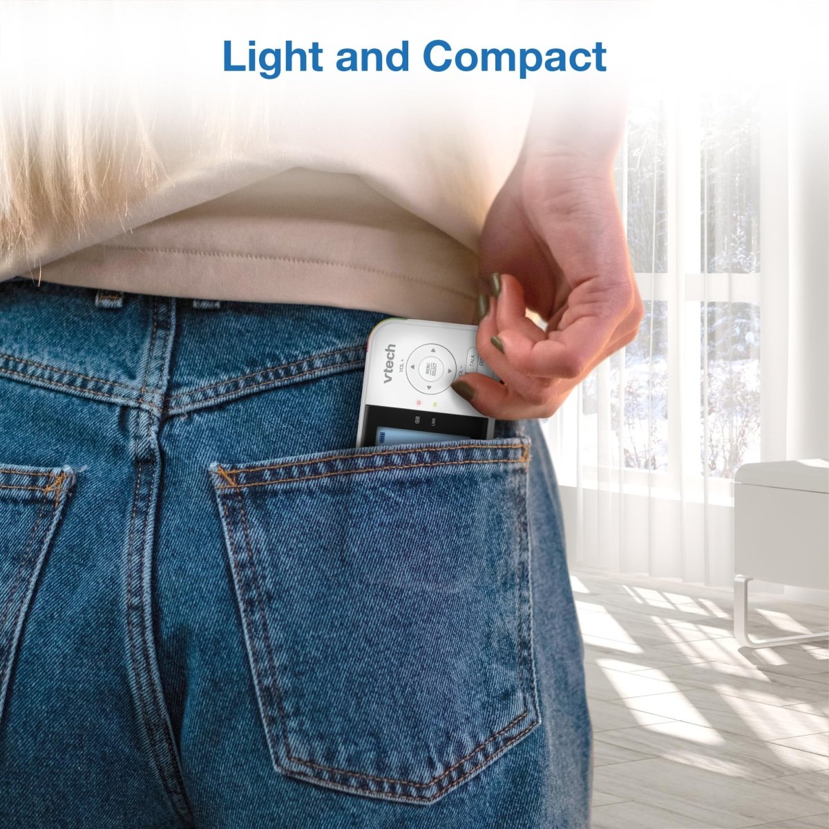 VTech VM819 Baby Monitor, 2.8” Screen, Night Vision, 2 - Way Audio, Temperature Sensor and Lullabies, Secure Transmission No WiFi - LittleTreasures